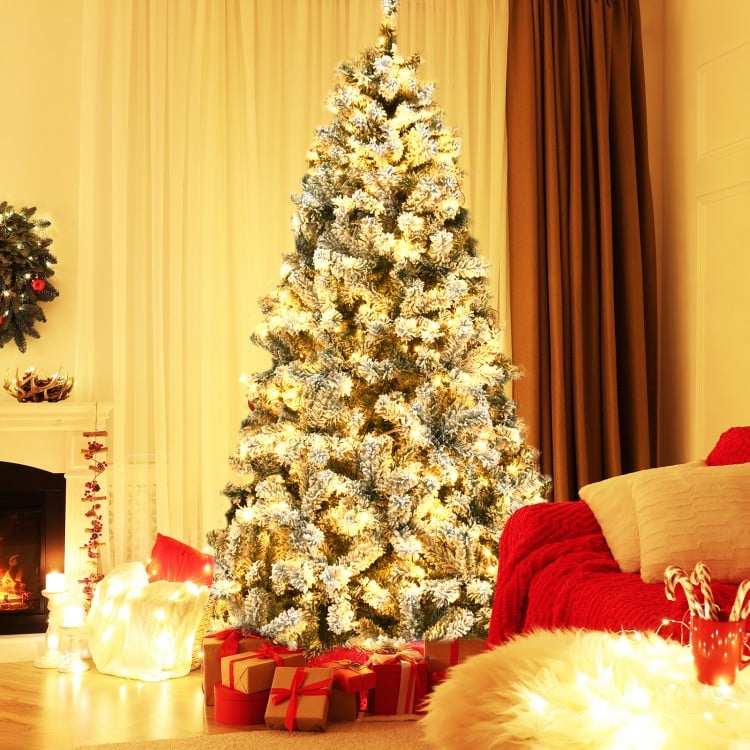 Pre_Lit_Premium_Snow_Flocked_Hinged_Artificial_Christmas_Tree
