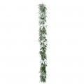 6.5 Feet Snow Flocked Christmas Garland with White Berries and Snowflakes - Gallery View 9 of 14