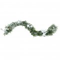 6.5 Feet Snow Flocked Christmas Garland with White Berries and Snowflakes - Gallery View 11 of 14