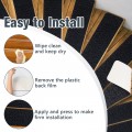 15 Pieces Indoor Non-Slip Stair Carpet Mats for Wooden Steps - Gallery View 10 of 20