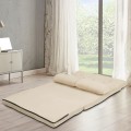 6-Position Foldable Floor Sofa Bed with Detachable Cloth Cover - Gallery View 25 of 51