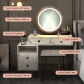 Modern Dressing Table with Storage Cabinet - Gallery View 27 of 50