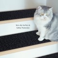 15 Pieces Indoor Non-Slip Stair Carpet Mats for Wooden Steps - Gallery View 6 of 20