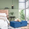 Folding Ottoman Sleeper Bed with Mattress for Guest Bed and Office Nap - Gallery View 16 of 30