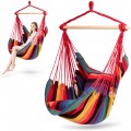 Outdoor Porch Yard Deluxe Hammock Rope Chair - Gallery View 25 of 34