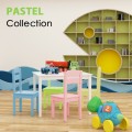 5 Pieces Kids Pine Wood Table Chair Set - Gallery View 32 of 33