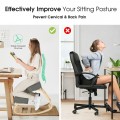 Ergonomic Kneeling Chair Rocking Office Desk Stool Upright Posture - Gallery View 9 of 20