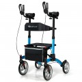 2-in-1 Multipurpose Rollator Walker with Large Seat - Gallery View 13 of 20