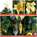 Pre-Lit Artificial Christmas Tree wIth Ornaments and Lights - Gallery View 10 of 13