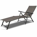 2 Pieces Patio Furniture Adjustable Pool Chaise Lounge Chair Outdoor Recliner - Gallery View 9 of 12