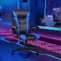 Swivel PU Leather Office Gaming Chair with Padded Armrest - Gallery View 25 of 36