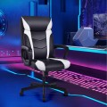 Swivel PU Leather Office Gaming Chair with Padded Armrest - Gallery View 1 of 36