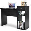 Compact Computer Desk with Drawer and CPU Stand - Gallery View 26 of 34