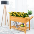 Elevated Planter Box Kit with 8 Grids and Folding Tabletop - Gallery View 7 of 12