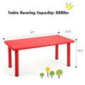 Kids Plastic Rectangular Learn and Play Table - Gallery View 6 of 24
