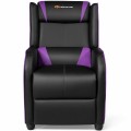 Adjustable Modern Gaming Recliner Chair with Massage Function and Footrest - Gallery View 19 of 22