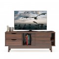 TV Console Cabinet with Drawers and Sliding Doors for TVs Up to 60 Inch - Gallery View 6 of 23