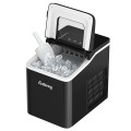 26lbs/24h Portable Countertop Ice Maker Machine with Scoop