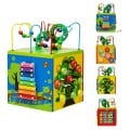 5-in-1 Wooden Activity Cube Toy - Gallery View 12 of 12