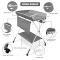 Folding Baby Changing Table with Storage 
