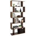 6-Tier S-Shaped  Style Storage Bookshelf - Gallery View 19 of 34