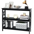 3-Tier Console X-Design Sofa Side Accent Table - Gallery View 22 of 23