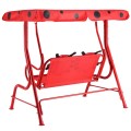 2 Person Kids Patio Swing Porch Bench with Canopy
