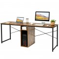 79 Inch Multifunctional Office Desk for 2 Person with Storage - Gallery View 20 of 23