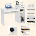 Compact Computer Desk with Drawer and CPU Stand - Gallery View 22 of 34