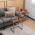 3 Pieces Multifunctional Coffee End Table Set - Gallery View 6 of 10