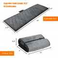 Foldable Mat Full Body Massager with 10 Vibration Motors and 3 Heating Pads - Gallery View 5 of 12