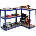 72 Inch Storage Rack with 5 Adjustable Shelves for Books Kitchenware - Gallery View 19 of 45