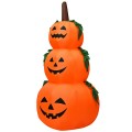 6 Feet Halloween Inflatable Stacked Pumpkins
