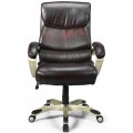 400lbs Big and Tall Leather Office Chair with Soft Sponge - Gallery View 7 of 23