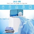 Portable Washing Machine 20lbs Washer and 8.5lbs Spinner with Built-in Drain Pump - Gallery View 16 of 29