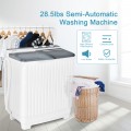 Portable Washing Machine 20lbs Washer and 8.5lbs Spinner with Built-in Drain Pump - Gallery View 9 of 29