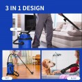 3 in 1 6.6 Gallon 4.8 Peak HP Wet Dry Vacuum Cleaner with Blower - Gallery View 2 of 24