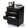 Mobile Lateral Filing Organizer with 5 Drawers and Wheels - Gallery View 8 of 22