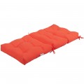 Tufted Patio High Back Chair Cushion with Non-Slip String Ties - Gallery View 22 of 81