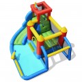 Inflatable Bouncer Bounce House with Water Slide Splash Pool without Blower - Gallery View 7 of 12