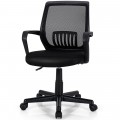Mid-Back Mesh Height Adjustable Executive Chair with Lumbar Support - Gallery View 8 of 11