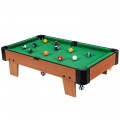 24” Mini Tabletop Pool Table Set Indoor Billiards Table with Accessories - Gallery View 3 of 12