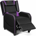 Adjustable Modern Gaming Recliner Chair with Massage Function and Footrest - Gallery View 14 of 22