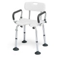 Adjustable Height U-Shaped Shower Chair
