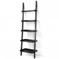 5-Tier Ladder Shelf with Open Shelves for Living Room Home Office - Gallery View 15 of 24