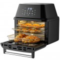 19 qt Multi-functional Air Fryer Oven 1800 W Dehydrator Rotisserie - Gallery View 3 of 48
