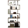6-Tier S-Shaped  Style Storage Bookshelf - Gallery View 20 of 34