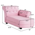 Armrest Relax Chaise Lounge Kids Sofa - Gallery View 8 of 12