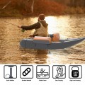 Inflatable Fishing Float Tube with Pump Storage Pockets and Fish Ruler - Gallery View 8 of 36