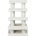 4-Step Pet Stairs Carpeted Ladder Ramp Scratching Post Cat Tree Climber - Gallery View 9 of 11